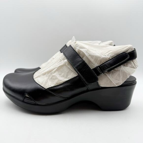 Alegria Womens Opheliah Clogs EU 42 US 11.5-12 Black Leather NIB - Picture 7 of 11